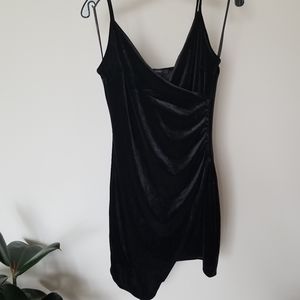 2 for $35*Forever21 velvet asymmetrical dress